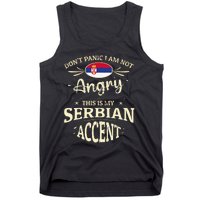 Serbia Flag Souvenirs For Serbians Men & Women Tank Top