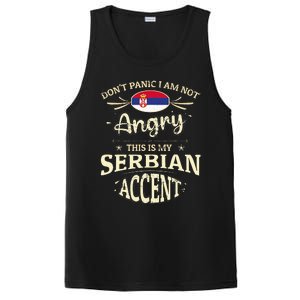 Serbia Flag Souvenirs For Serbians Men & Women PosiCharge Competitor Tank