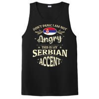 Serbia Flag Souvenirs For Serbians Men & Women PosiCharge Competitor Tank