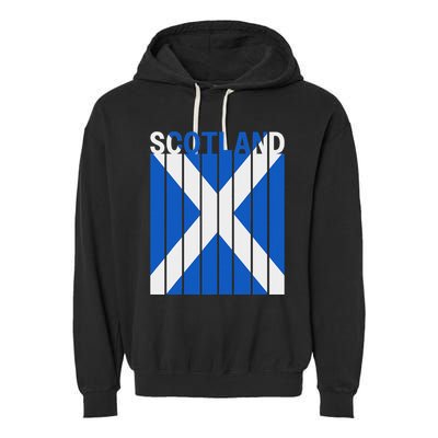 Scotland Flag Garment-Dyed Fleece Hoodie