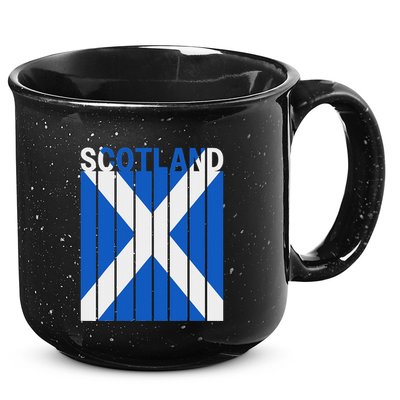 Scotland Flag 15oz Campfire Ceramic Mug
