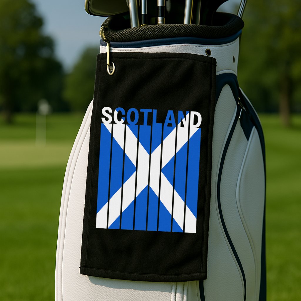 Scotland Flag Golf Towel