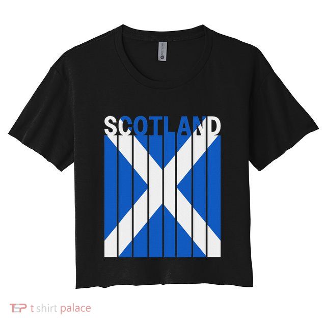 Scotland Flag Crop Top