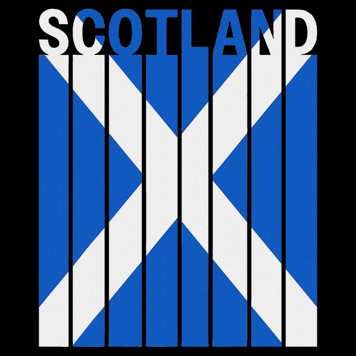 Scotland Flag Womens T-Shirt