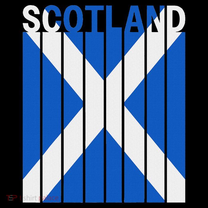Scotland Flag Women's V-Neck T-Shirt