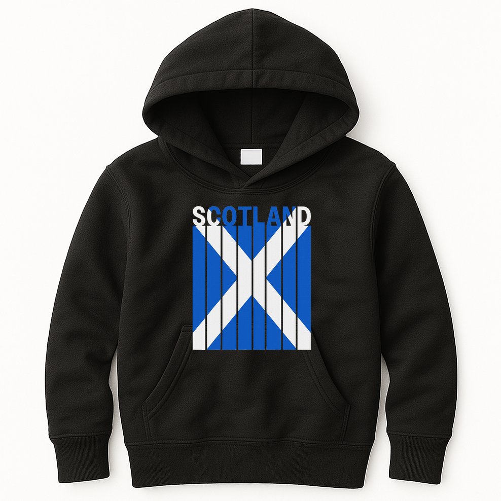 Scotland Flag Kids Hoodie