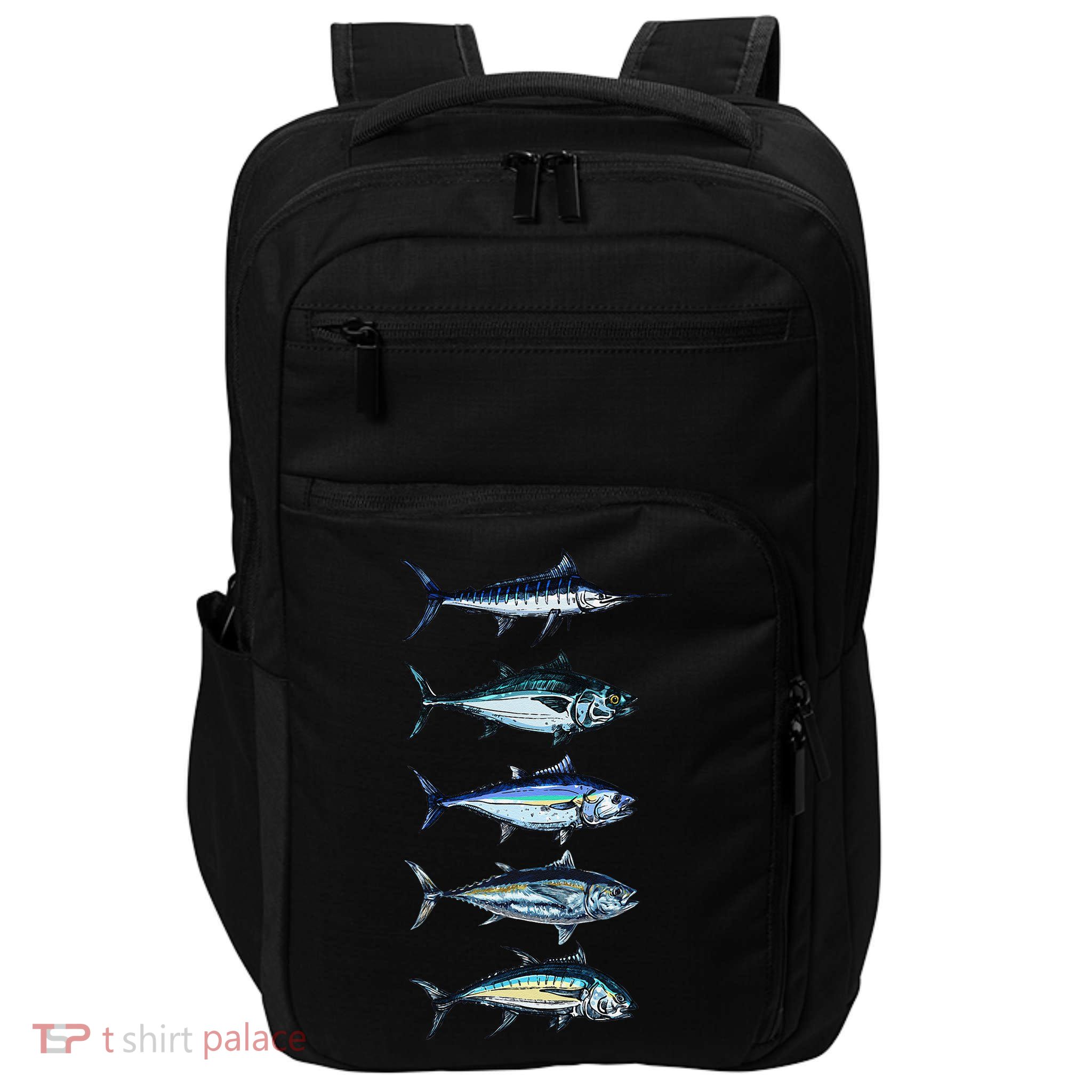 Saltwater Fish Species Swordfish Fishing Camping Hunting Impact Tech Backpack