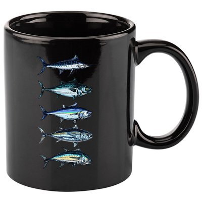 Saltwater Fish Species Swordfish Fishing Camping Hunting 11oz C Handle Ceramic Mug