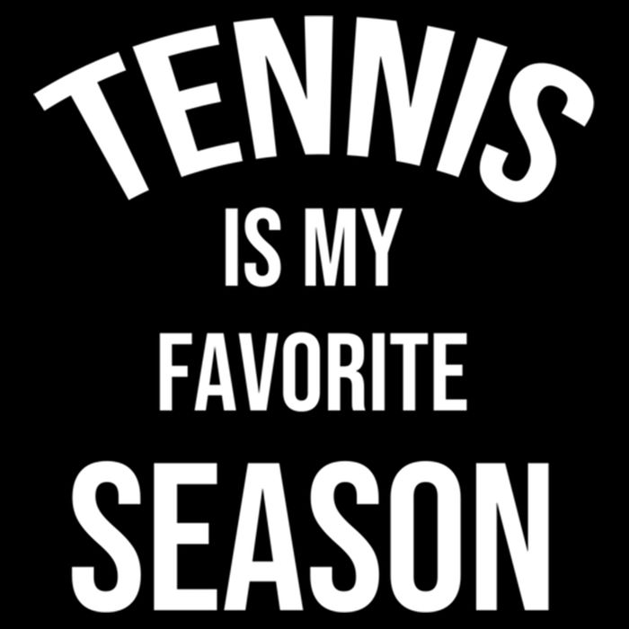 Saying For Sports Lovers Tennis Is My Favorite Season Gift Doggie Tank