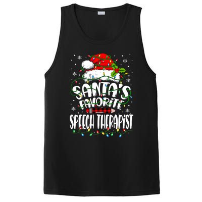 Santa Favorite Speech Therapist Christmas Speech Therapy Gift PosiCharge Competitor Tank