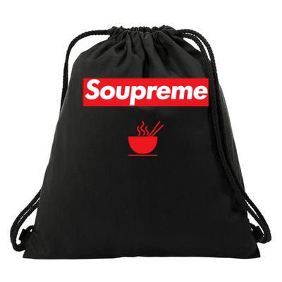 Soupreme Funny Soupreme Drawstring Bag