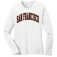 San Francisco Ladies Long Sleeve Shirt