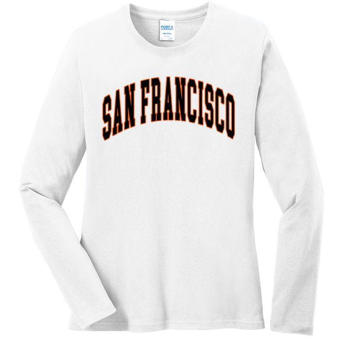 San Francisco Ladies Long Sleeve Shirt