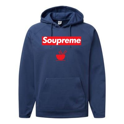 Soupreme Funny Soupreme Performance Fleece Hoodie