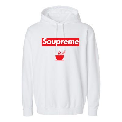 Soupreme Funny Soupreme Garment-Dyed Fleece Hoodie