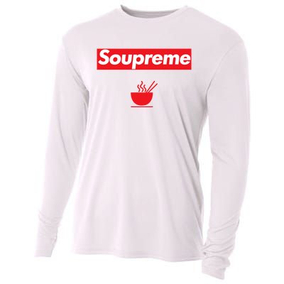 Soupreme Funny Soupreme Cooling Performance Long Sleeve Crew