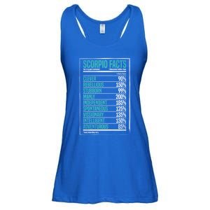 Scorpio Facts Star Sign Fact Zodiac Gifgift Astrology Gift Ladies Essential Flowy Tank