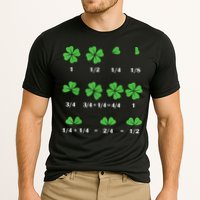 Shamrock Fraction St PatrickS Day Math Boy Cooling Performance Crew T-Shirt