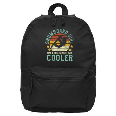 Snowboard Funny Snowboard 16 in Basic Backpack