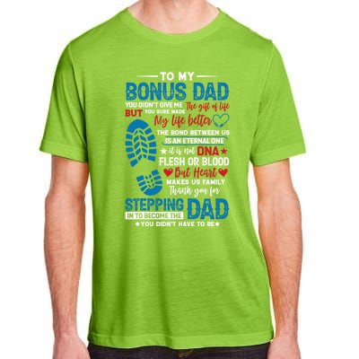 Step Fathers Step Dads Amazing Non Biological Dad Gift Adult ChromaSoft Performance T-Shirt