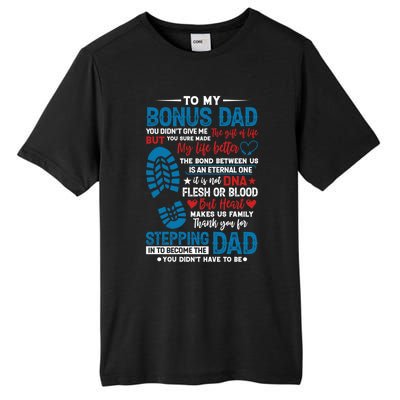 Step Fathers Step Dads Amazing Non Biological Dad Gift Tall Fusion ChromaSoft Performance T-Shirt