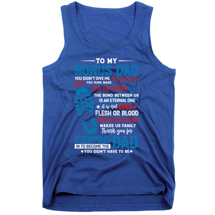 Step Fathers Step Dads Amazing Non Biological Dad Gift Tank Top