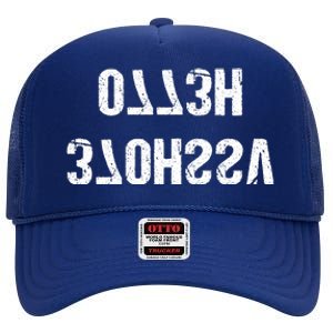 Selfie Fail Shirt! High Crown Mesh Back Trucker Hat