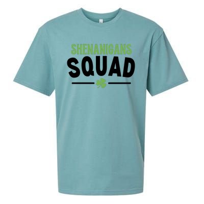 Shenanigans Squad St Patricks Day Sueded Cloud Jersey T-Shirt