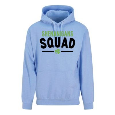 Shenanigans Squad St Patricks Day Unisex Surf Hoodie