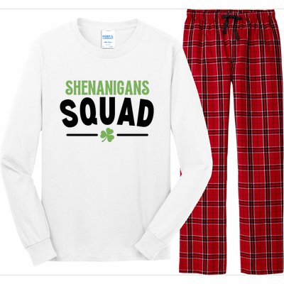 Shenanigans Squad St Patricks Day Long Sleeve Pajama Set