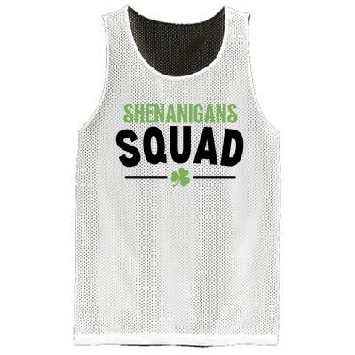 Shenanigans Squad St Patricks Day Mesh Reversible Basketball Jersey Tank