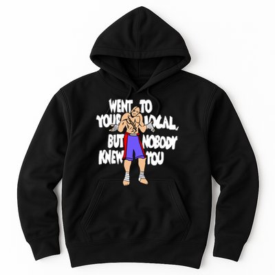 Street Fighter Sagat Went To Your Local But Nobody Knew You Hoodie