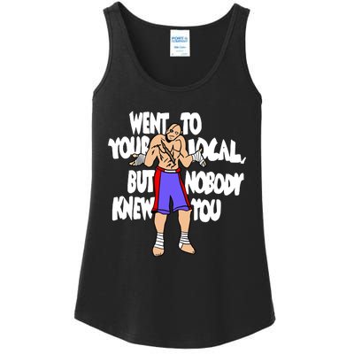 Street Fighter Sagat Went To Your Local But Nobody Knew You Ladies Essential Tank