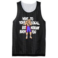 Street Fighter Sagat Went To Your Local But Nobody Knew You Mesh Reversible Basketball Jersey Tank