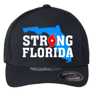 Strong Florida Support Map Flexfit Unipanel Trucker Cap