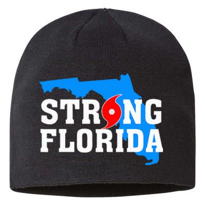 Strong Florida Support Map Sustainable Beanie