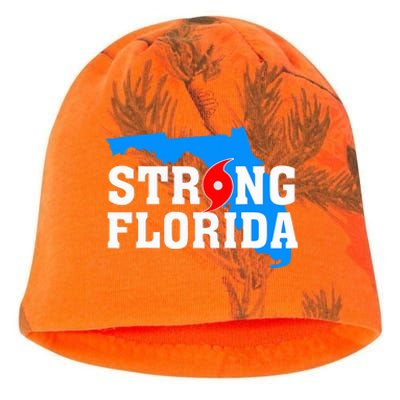 Strong Florida Support Map Kati - Camo Knit Beanie