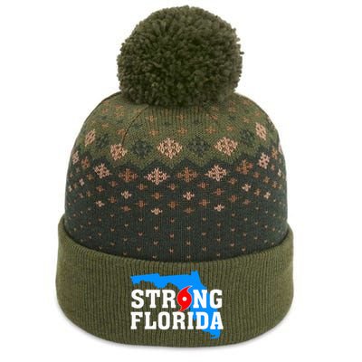 Strong Florida Support Map The Baniff Cuffed Pom Beanie