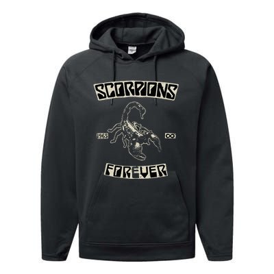 Scorpions Forever Since 1965 Performance Fleece Hoodie