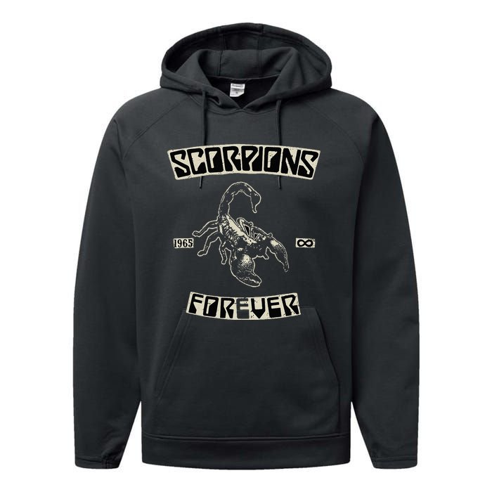 Scorpions Forever Since 1965 Performance Fleece Hoodie