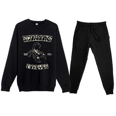 Scorpions Forever Since 1965 Premium Crewneck Sweatsuit Set