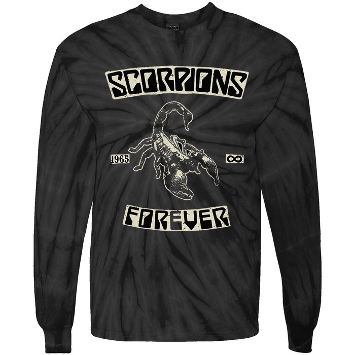 Scorpions Forever Since 1965 Tie-Dye Long Sleeve Shirt