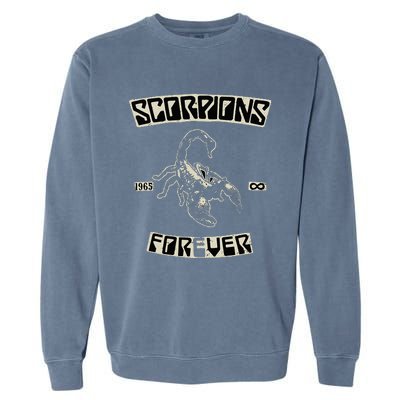 Scorpions Forever Since 1965 Garment-Dyed Sweatshirt