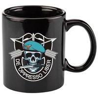 Special Forces Skull De Oppresso Liber 11oz C Handle Ceramic Mug