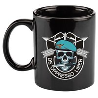 Special Forces Skull De Oppresso Liber 11oz C Handle Ceramic Mug