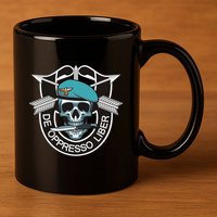 Special Forces Skull De Oppresso Liber 11oz C Handle Ceramic Mug