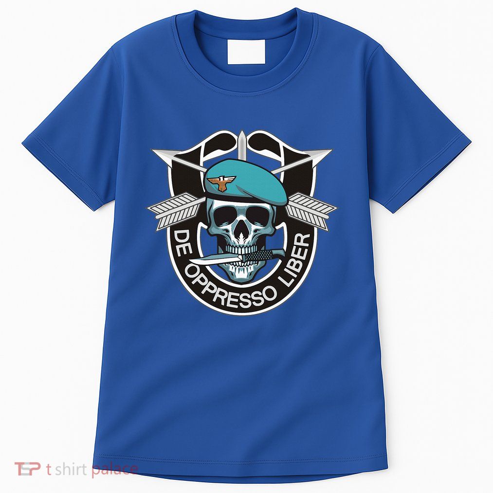 Special Forces Skull De Oppresso Liber Tall T-Shirt