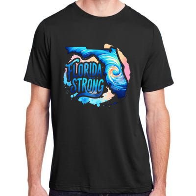 Support Florida Stay Western Strong Florida S.T.A.T.E Adult ChromaSoft Performance T-Shirt