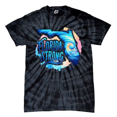 Support Florida Stay Western Strong Florida S.T.A.T.E Tie-Dye T-Shirt