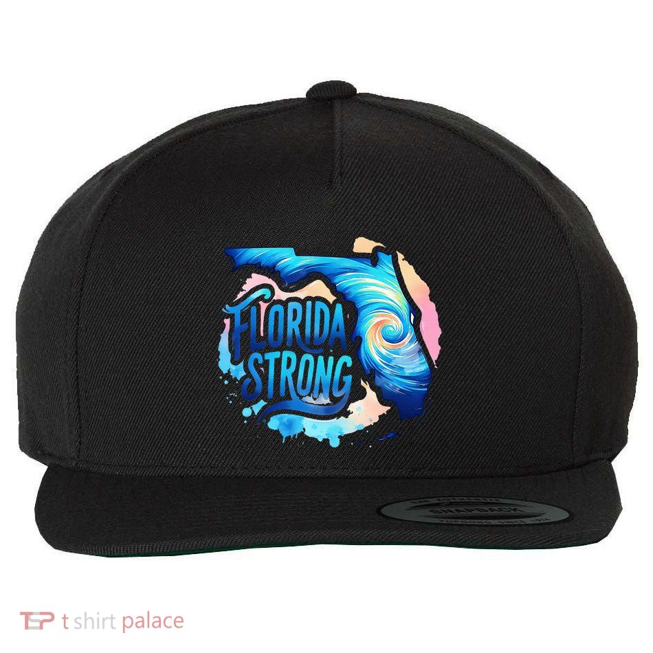Support Florida Stay Western Strong Florida S.T.A.T.E Wool Snapback Cap